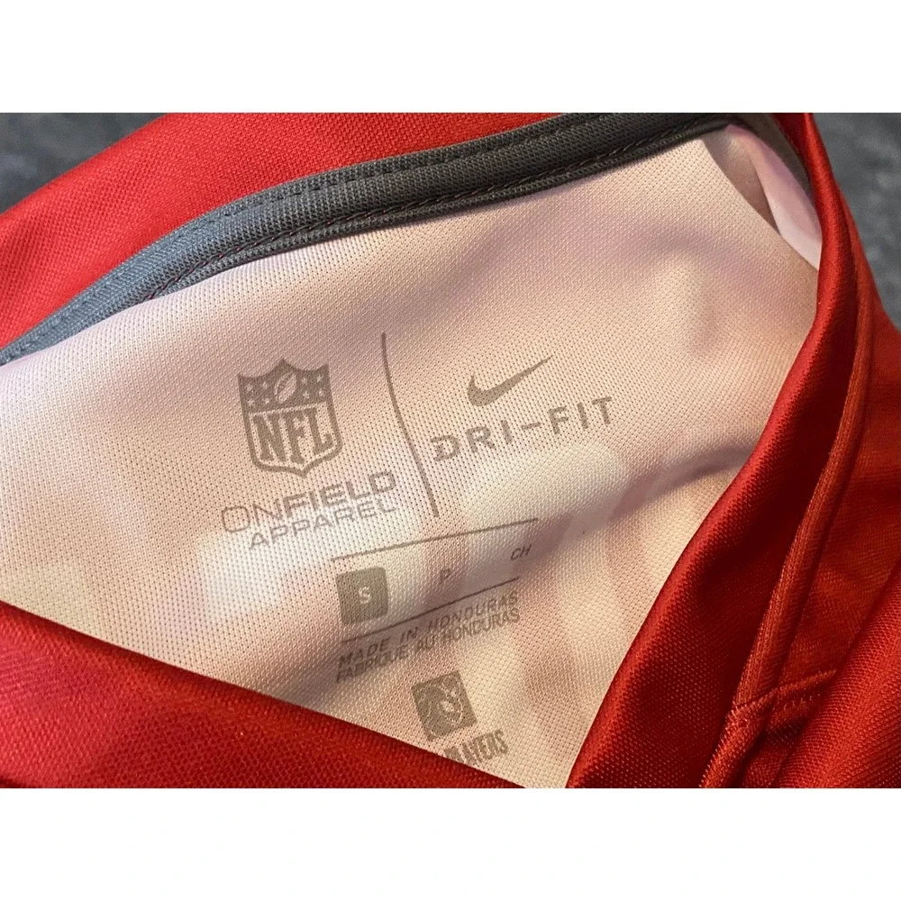 Nike San Francisco 49ers Nick Bosa 97 Red Jersey Womens Small NFL On Field